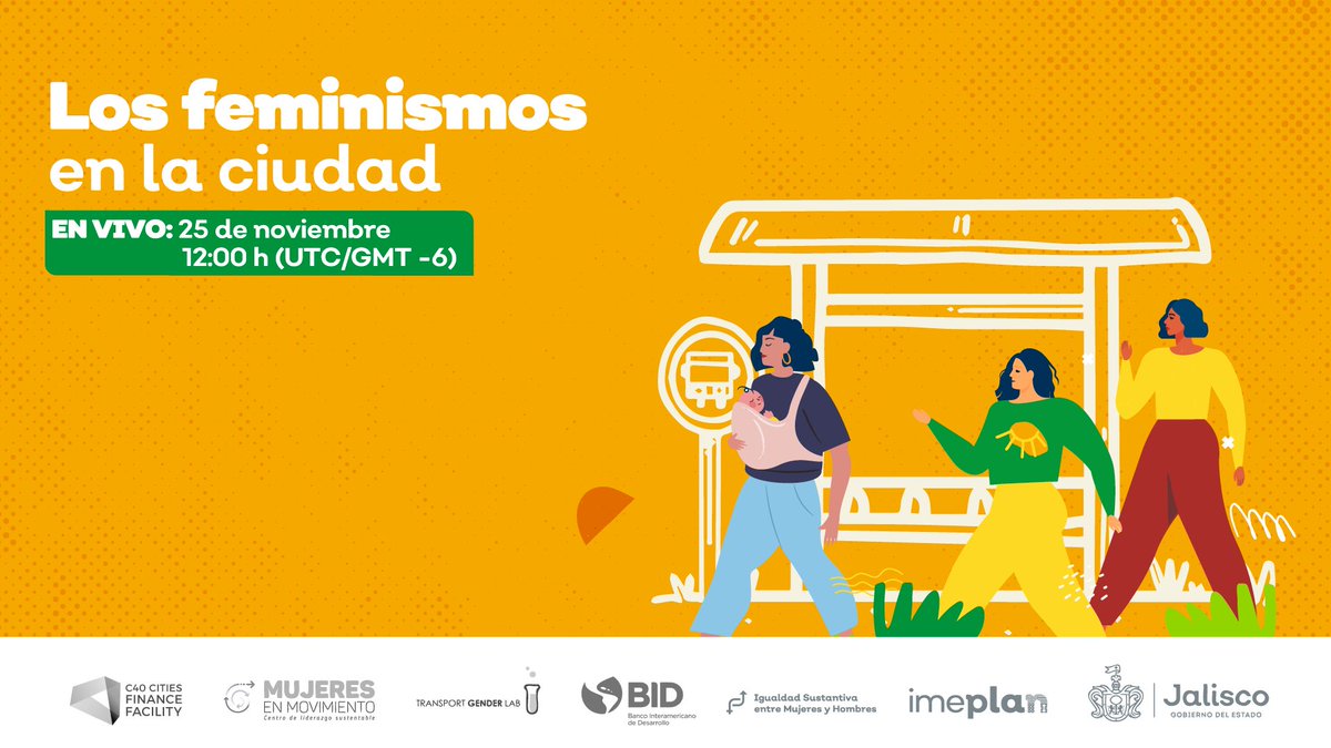 🔴#EnVivo | El II #Congreso5050: Los feminismos en las ciudades.

Participan <a href="/zaidamuxim/">Zaida Muxí Martínez</a>, <a href="/sofivale2/">Sofia Valenzuela</a>, <a href="/CoraRuiz/">Cora Ruiz Tena</a>, Gabriela Rendón, @jessikmalinalli y <a href="/gabachacha/">Gabriela de la Torre Ríos</a>.

Acompáñanos en nuestra página de Facebook: facebook.com/congreso5050/v…
