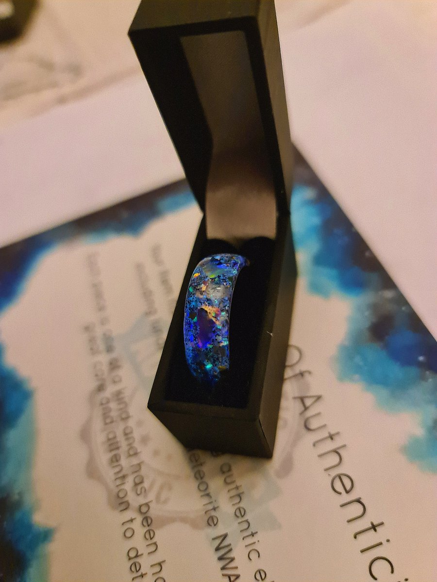 Beemoreyou1's tweet photo. Excited to share the latest addition to my #etsy shop: OpalMax Aurora Galaxy Ring, Celestial Opal, Black Pearl, Crystal Moldavite Malachite, Space Moon Meteorite, Black Friday, Engraving service https://t.co/QsaQE7RLAb #black #emerald #yes #opal #blue #silver #women #n https://t.co/JtgOYVdiSZ