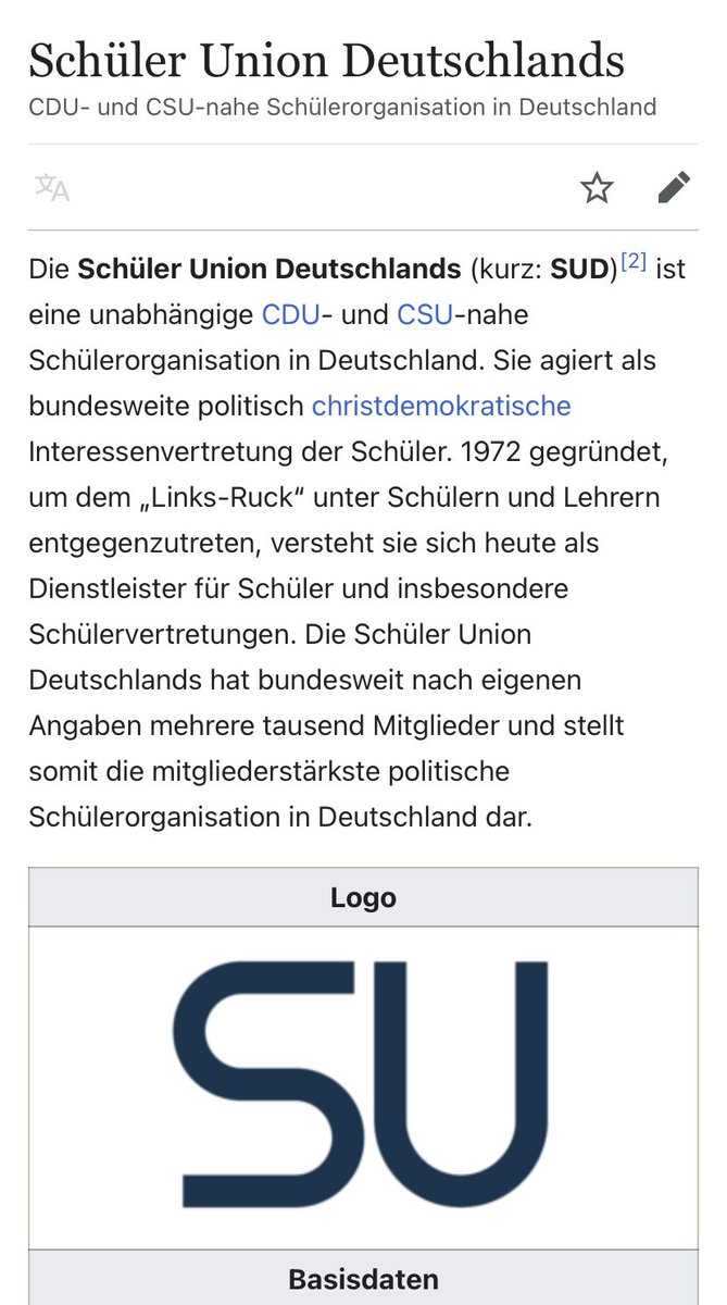 OB_Erlangen's tweet photo. Zum Glück stellt sich die #JungeUnion kein eigenes Bein, denn die Union will auf gar keinen Fall Schüler indoktrinieren. Auch die Existenz einer Schülerunion ist dafür kein Beleg! https://t.co/9Da6o52sex
