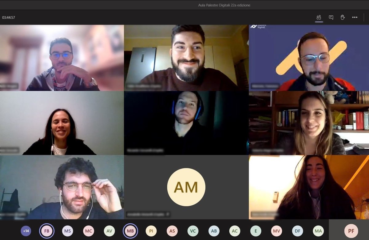 #PalestreDigitali è ormai alla terza settimana: gli studenti sono impegnati tra le lezioni in aula virtuale, i workshop online, l'e-learning sui temi core del #DigitalMarketing e lo sviluppo del #ProjectWork insieme ai professionisti delle aziende coinvolte.