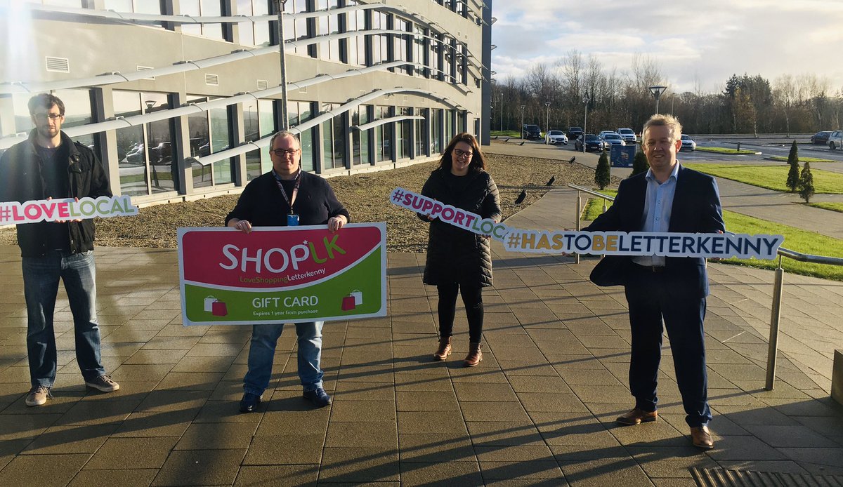 Thanks #Pramerica Sports and Social Committee for their support with our <a href="/ShopLK/">Shop LK</a> gift card. 
€30,000 worth of gift cards purchased for raffle amongst staff over the coming wks #President <a href="/JimmystaffordDJ/">Jimmy Stafford</a> visited to thank them for their support to local retail 
#ShopLocal