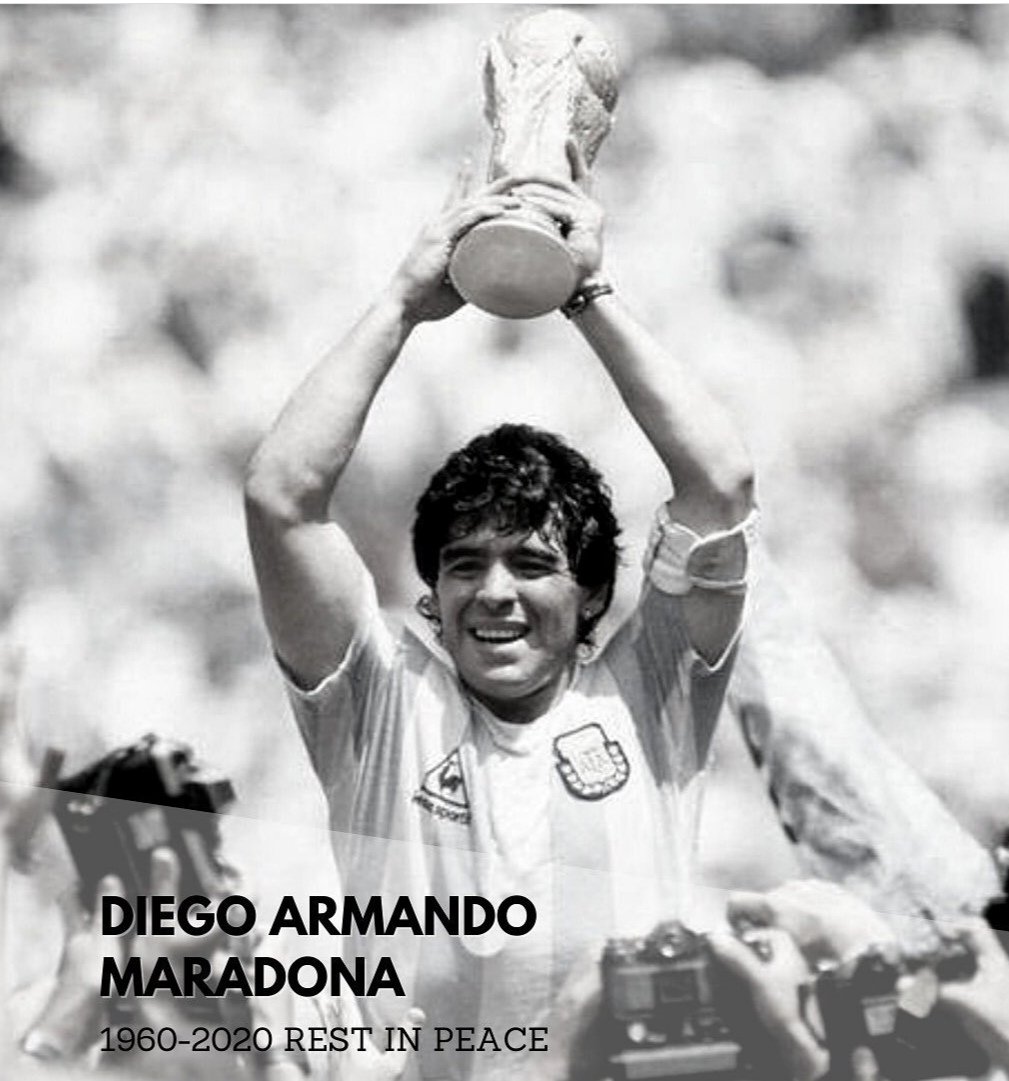 kmehra878's tweet photo. Rest in peace Legend 😔😔😔

#Maradona #Maradona60 #MaradonaRIP https://t.co/3VrOwJgjpJ