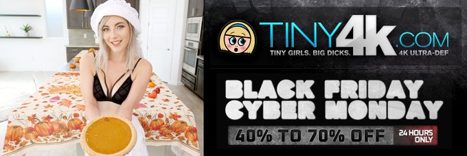 Black Friday Sale 🔥
Cyber Monday Sale💦
Tiny Chicks Big specials. Cum check it out ! 
#cumeat #bigcocksdaily