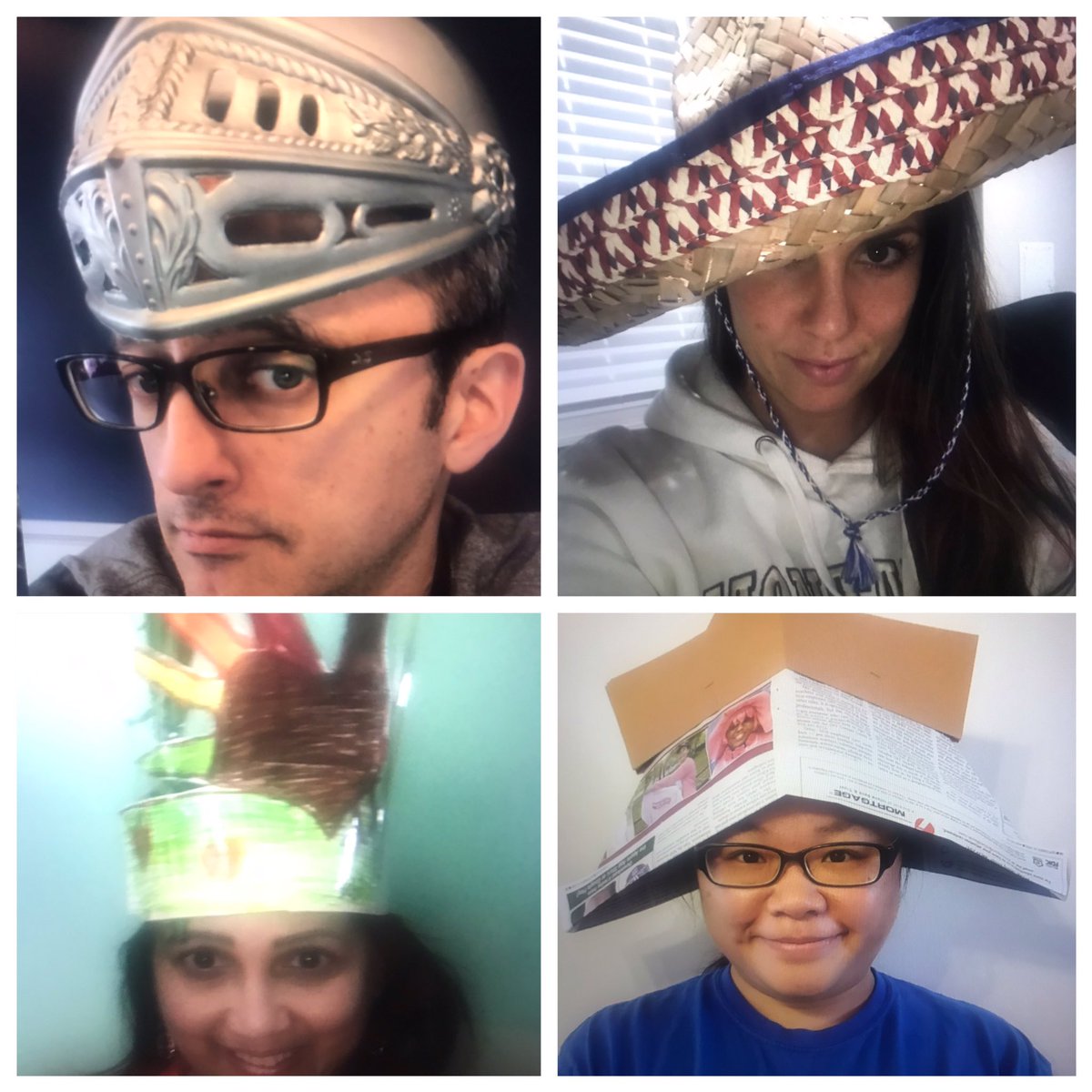 Myers221q's tweet photo. It’s @159StdntCncl Crazy Hat Day @PS159_Q ! I don’t know who is having more fun- the teachers or the students 💕 @D26Team @ps159pta @NYCSchools https://t.co/JuUUdHxaeg