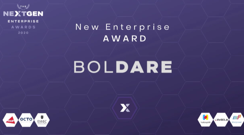 Boldarecom's tweet photo. We did it! We are extremely happy and proud to announce that Boldare has just won a NextGen Enterprise Award in the New Enterprise category! 

Read more: https://t.co/2Fliupat3n
@TheNextGenEnte2  #TheNextGenEnterprise https://t.co/0tVeHvbnrA