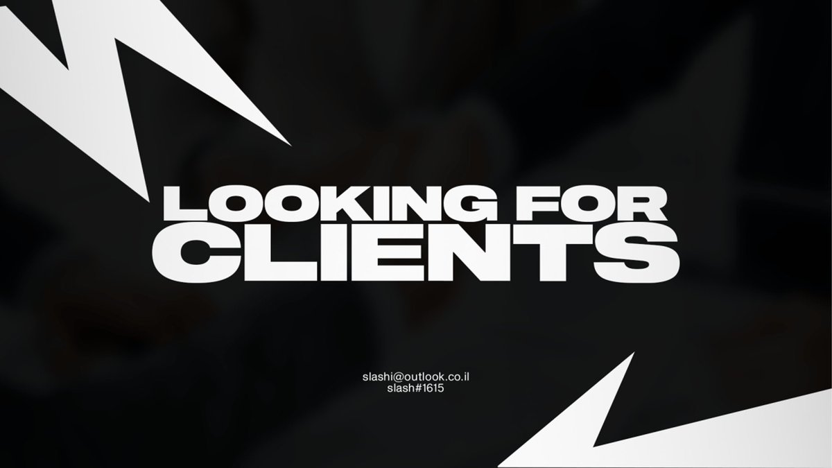 I’m officially looking for more clients to work with on Instagram &amp; TikTok.

For more information, Feel free to send me a DM.🤝

Vouches &amp; RT’s are highly appreciated❤️