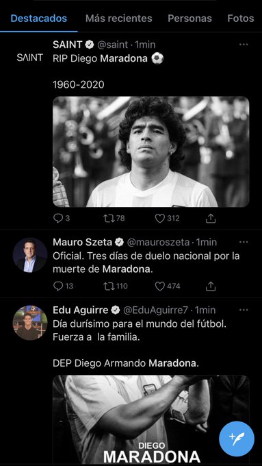Lo que faltaba para cerrar este 2020  #maradona  #argentina Descansa en paz grande https://t.co/29Ag<a href="/tag/maradona"class="tags">#maradona</a><a href="/tag/argentina"class="tags"><span>#argentina</span></a>