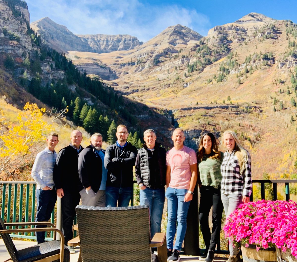 BrockBlake's tweet photo. Each morning &amp; night, I express thanks to my Maker for the team I get to work with on a daily basis at @lendio. 

Not only are we building something special (that makes a + impact on the lives of small businesses), we are doing it w/ an incredible group of people. #givethanks https://t.co/ECmw9JIZEy