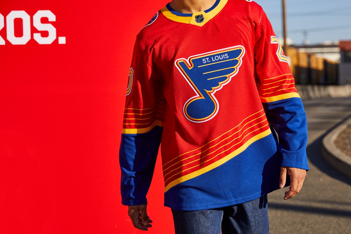 . @StLouisBlues perfect use of the entire color palate if we say so ourselves