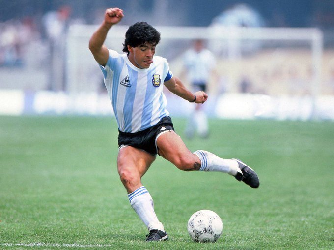 "What Zidane could do with a ball, Maradona could do with an orange.” - Michel Platini