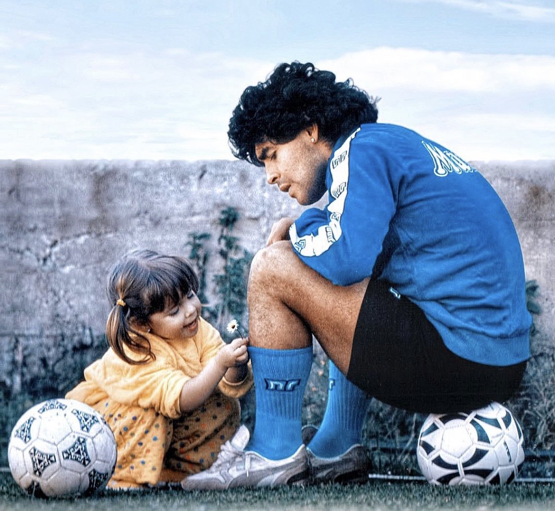 "Life is life. When God decides it is time, I guess he'll come for us." - Maradona