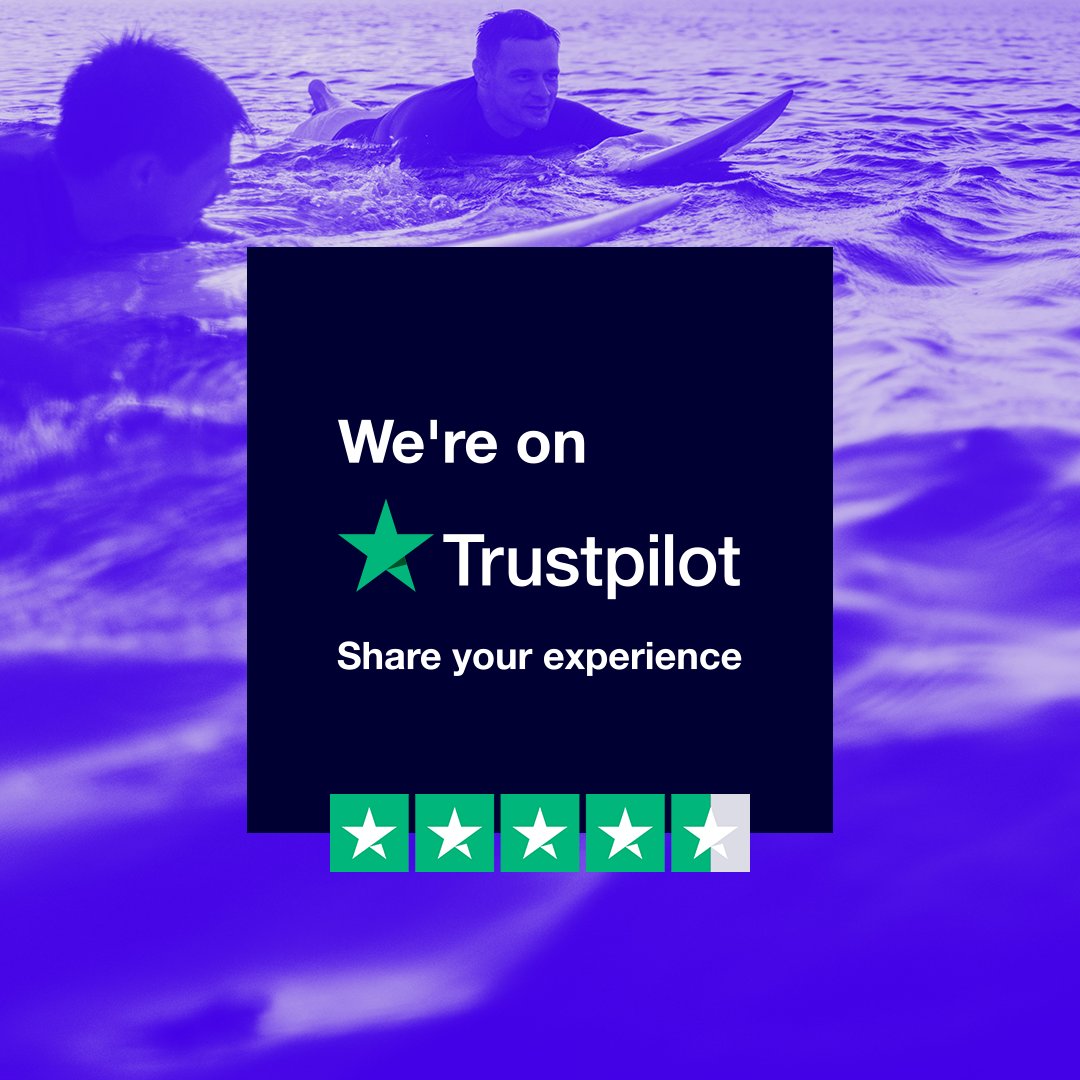 Got any thoughts on how we're doing? Let us know on Trustpilot ✅ 

Have your say  bit.ly/369fLg9