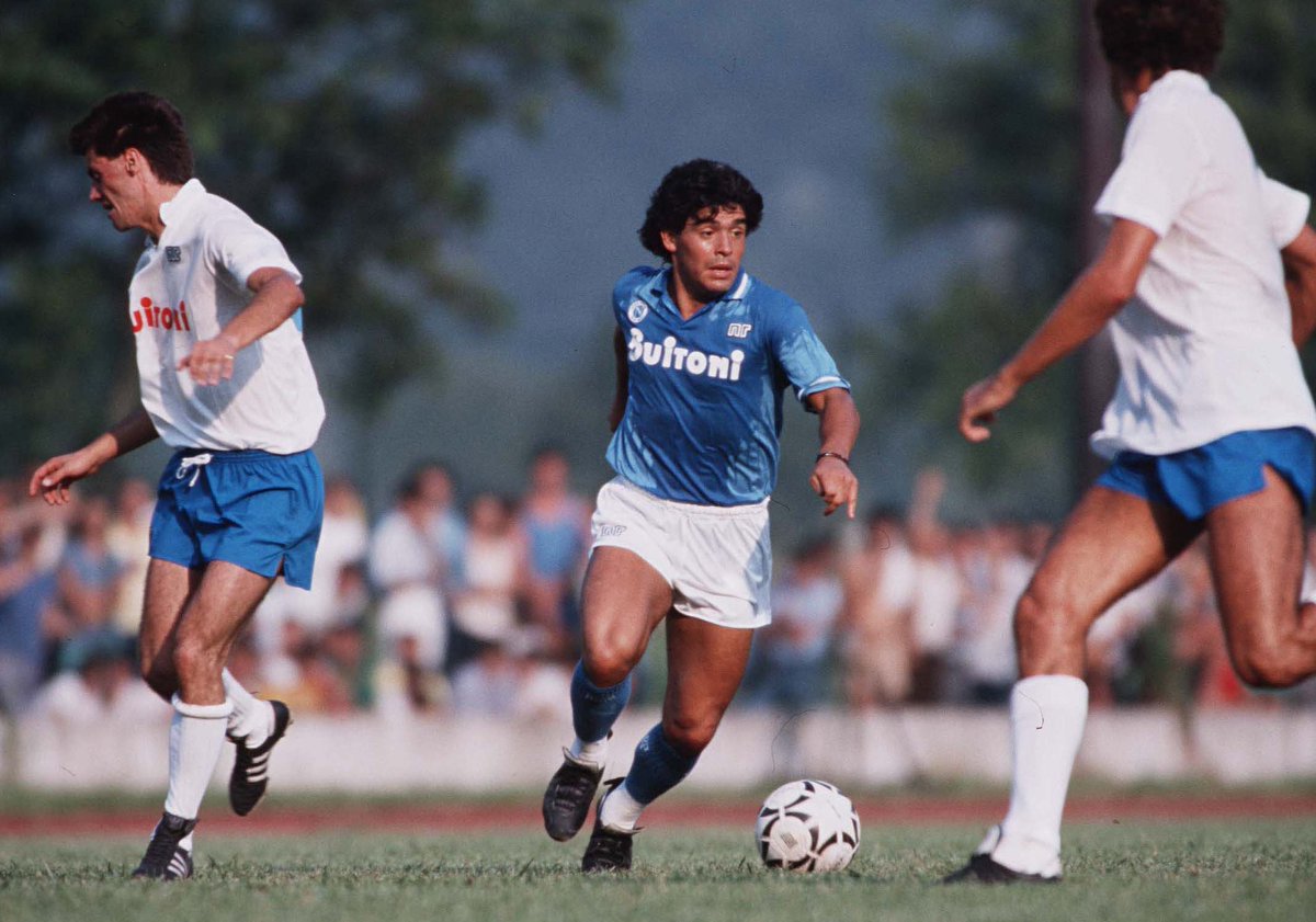 ApostleAPaul's tweet photo. Goodbye Maradona 👋...
Of of my earliest football inspirations (together with Pele) in the late eighties. Because of such, I became an avid soccer player. A true football legend!
#Maradona 
#DiegoArmandoMaradona 
#RipDiegoMaradona https://t.co/GXJQZLViLM