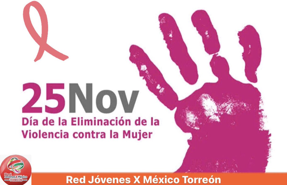 RJXM_Torreon's tweet photo. El dia de hoy conmemoramos el Dia Internacional de la Eliminación de la Violencia contra la Mujer🧡 
Sigamos trabajando para acabar con la violencia hacia las mujeres, niñas y adolencentes 💪🧡
#LaRedFuerteDeMexico https://t.co/13JAgI6Rkp