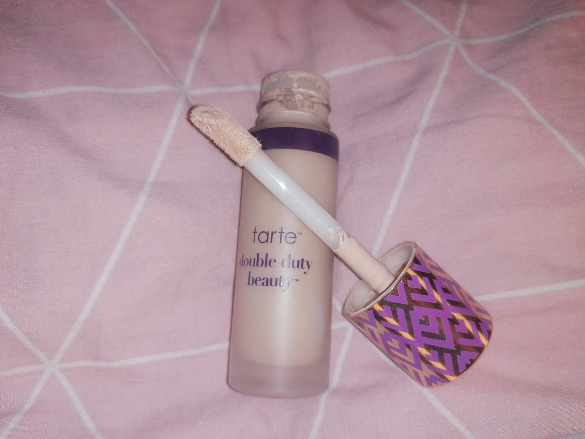 The Morphe X Jaclyn Hill Eyeshadow Palette ( https://www.cultbeauty.co.uk/morphe-35... one that I use all the time and one that I would recommend spending your money on!Tarte Shape Tape Matte Foundation ( https://lookincredible.co.uk/products/...