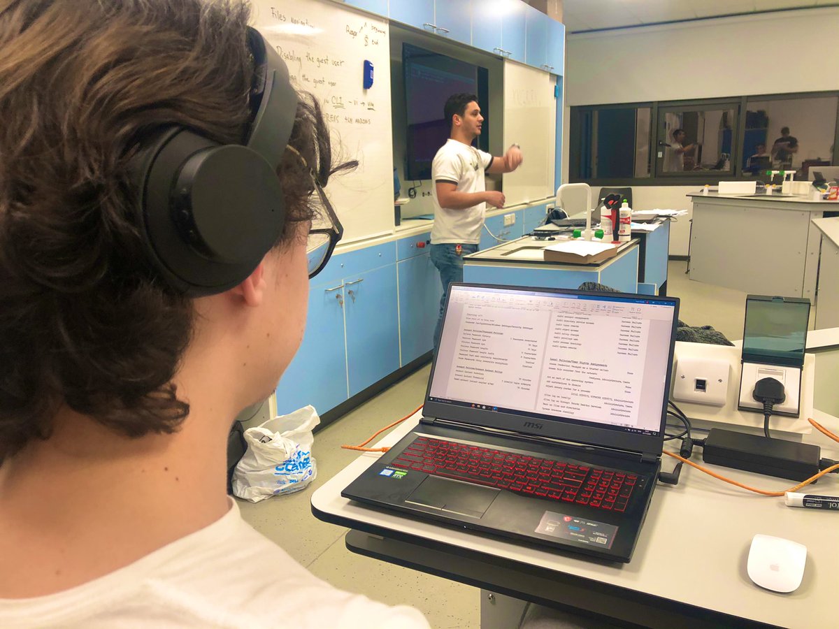 stewharrison1's tweet photo. Another Linux master class by @Stick_Man013. @Cyberchallenge https://t.co/5Xb5NdVBZu