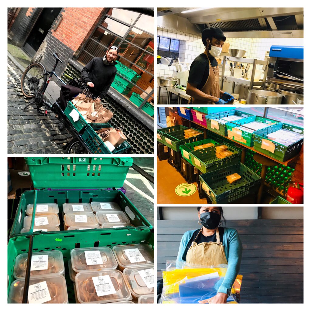 CoopStokeyDalst's tweet photo. Great to support the @Made_In_Hackney team with their food distribution. 100 delicious, nutritious meals cooked &amp; delivered. 

Thank you to @daretocarepack for donating the 60 visors! They’re a great addition to the Christmas parcels. 

#ItsWhatWeDo @coopuk @coopukcolleague https://t.co/mpEhJjdjSl