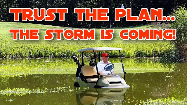 MekaKiwi's tweet photo. The QAnUS folks are sounding more unhinged than normal. Well they did wait 4 years for the ‘great awakening’ only for it all to end with D’ump spending his last days pardoning a turkey and sulking while playing golf!
#AmericaLast #GolfFirst #AmericasGreatestMistake https://t.co/V1BXIbs4ga