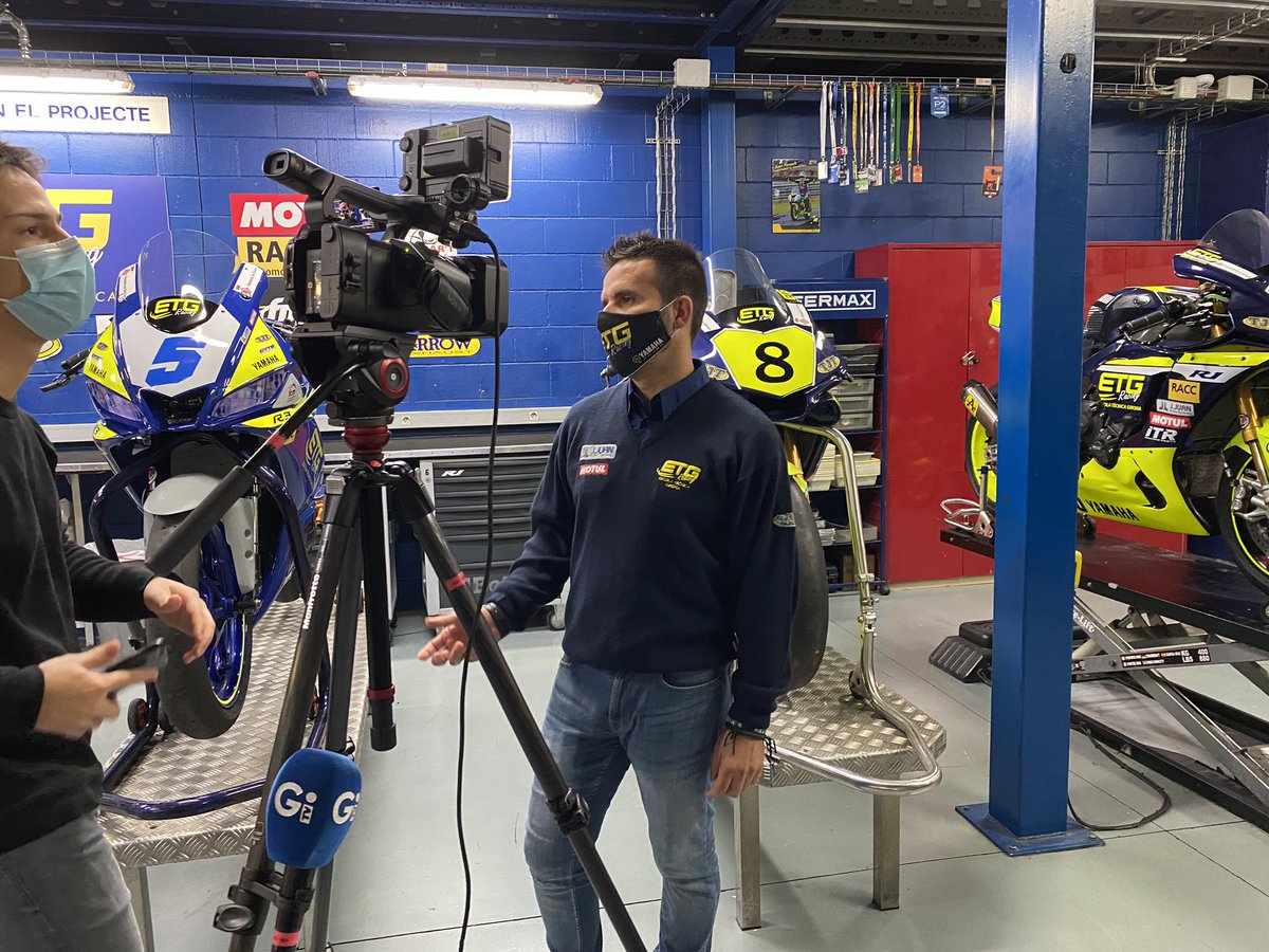 ETGRacing's tweet photo. Gran jornada hoy a l’Escola Técnica Girona con nuestros pilotos del #teamETG 🙌🏻 Próximamente, vídeo resumen de esta gran jornada entre alumnos y pilotos, con la compañía de @tvgirona ✅

#etg #Competition #race #formacion https://t.co/J1czNDzr1K