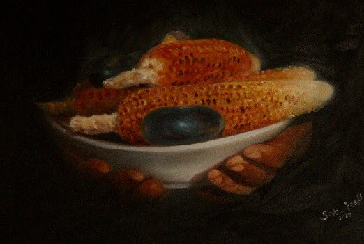 bede_ezeh's tweet photo. Fresh from Easle! Available for sale!
Size: 12cm x 24cm
Medium: Oil Colour on Canvas
Price: 25k (frameless)
           30k (framed) https://t.co/PJhlUvVlM0