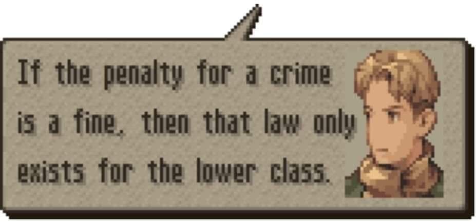 BasedByAccident's tweet photo. From the 1997 video game, Final Fantasy Tactics https://t.co/74uK36MkXZ