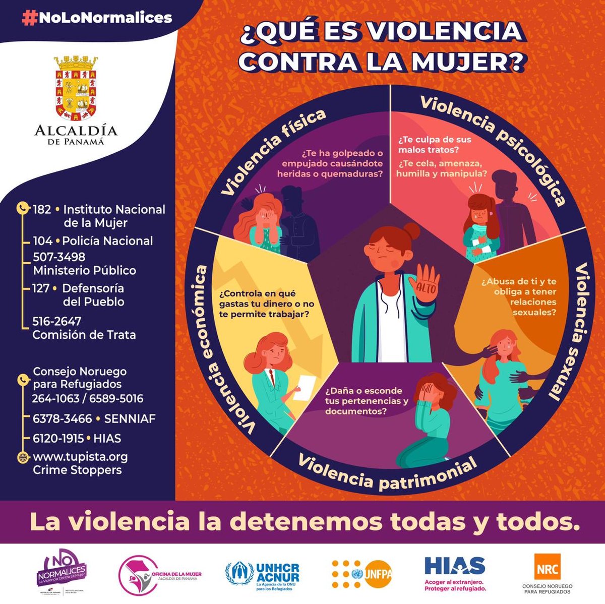 Senniaf's tweet photo. ¿Qué es la violencia doméstica? • #NoLoNormalices, denuncia la violencia doméstica. @ofimupa https://t.co/iPkQAFRaai