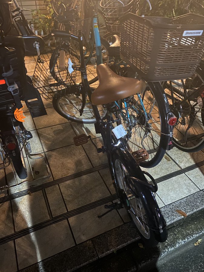 盗まれた自転車 ネット追跡