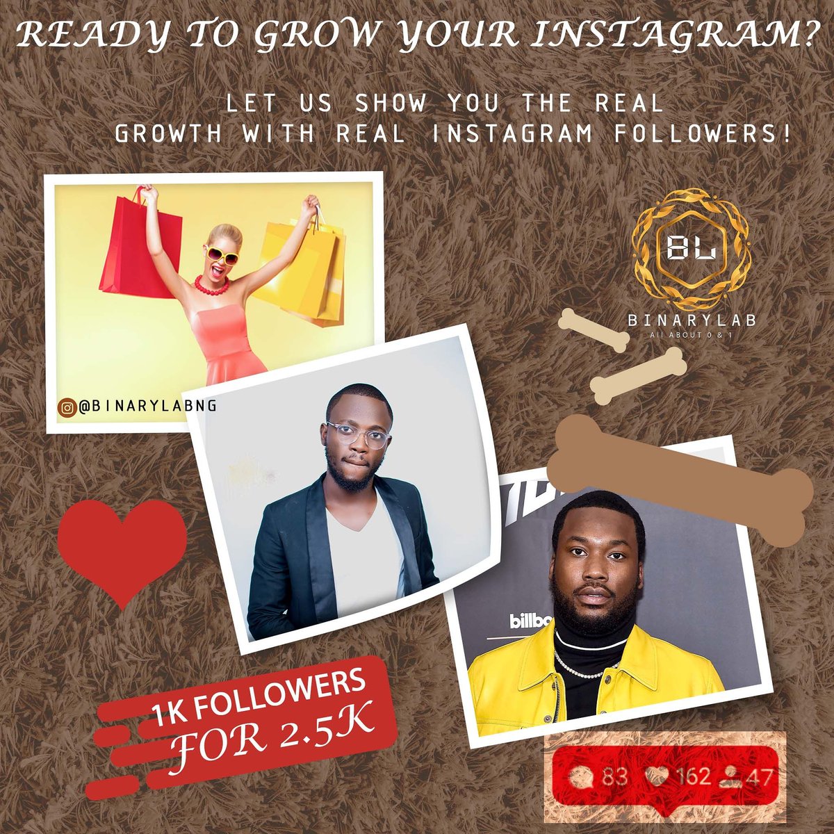Binarylabng's tweet photo. Hire your own Social Media-Manager and get real Follower and Likes from your target group. 100% manually. Services: Target Group Management, Follower Management, Like Management.
https://t.co/XzYvhDDKgg #babzmill #igbetihiking #website #100DaysOfCode #nodejs #web https://t.co/yuhmlGgImu