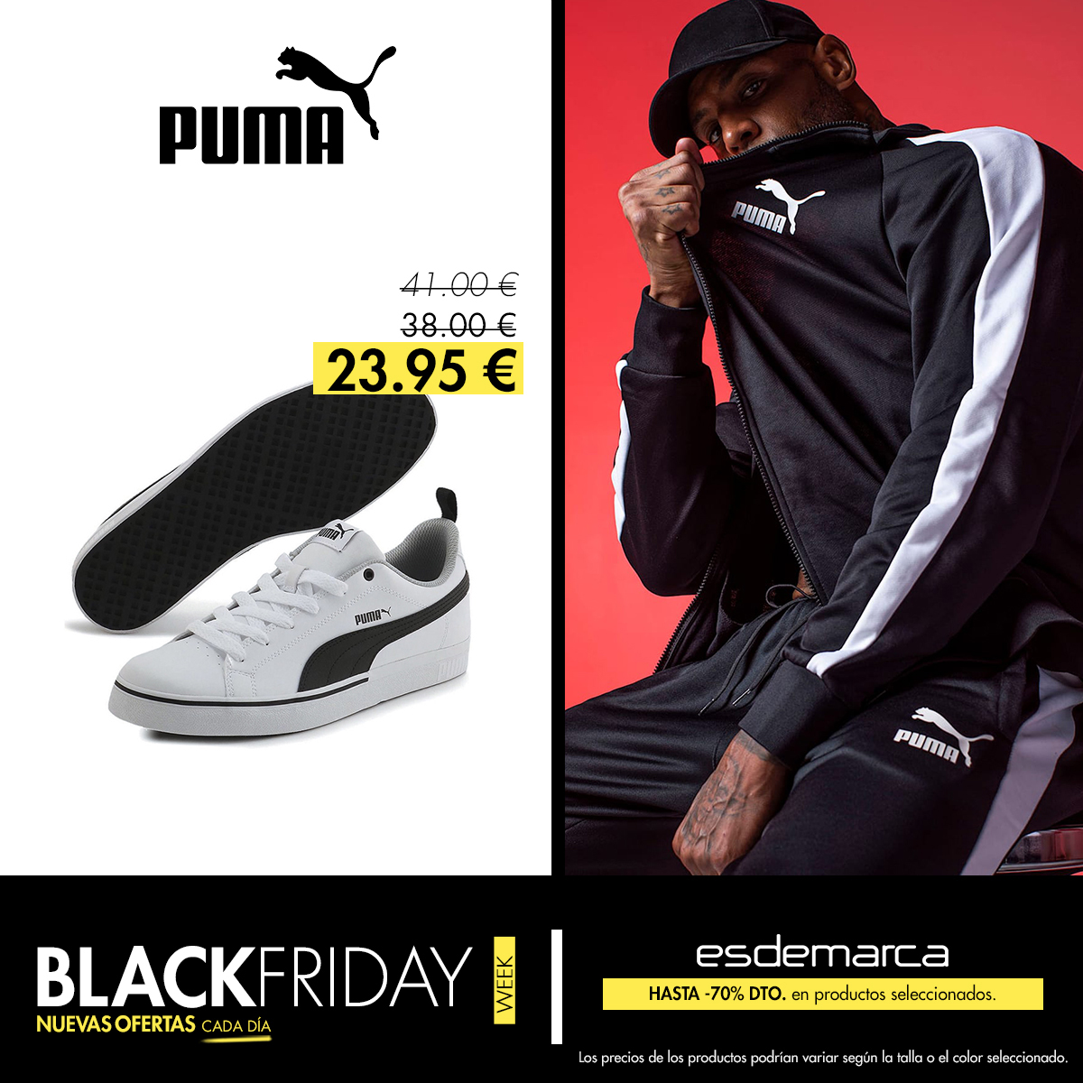 Demon Play Saqueo Antorchas Esdemarca on Twitter: "BLACK FRIDAY Week 🖤 Puma, Levi's, Calvin Klein y  más están triunfando ⭐¡No te los pierdas! 🏴 https://t.co/ZlfGope9aI  #esdemarca #blackfriday #sales #shoes #puma #levis #calvinklein #zapatillas  #sneakers #brands https://t.co ...