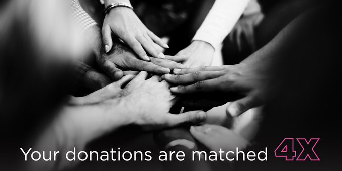 KomenOzark's tweet photo. Unite to end #breastcancer. On #GivingTuesday, the impact of your gift has the power to do more. A $25 gift quadruples to a $100 thanks to our partner 
@BankofAmerica.  Will you join the fight to save lives? Donate today https://t.co/jyB8XuBOxj https://t.co/XxzpFSS1L7