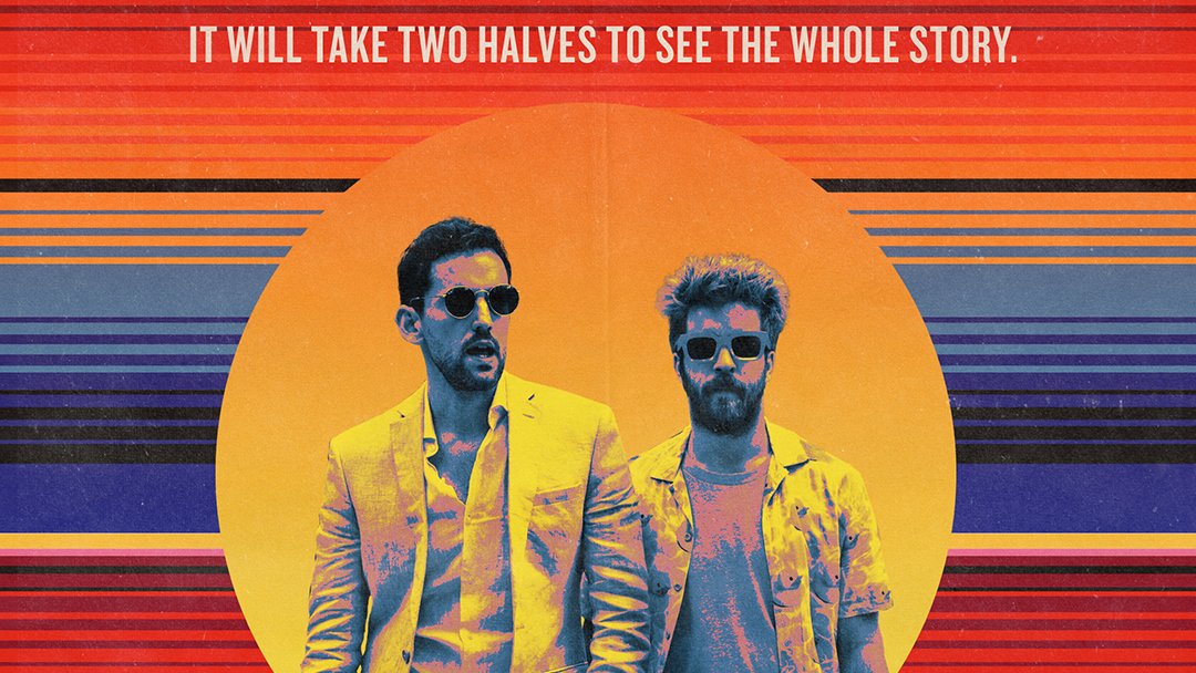 AMCTheatres's tweet photo. No clues needed to uncover this mystery! Tickets for #HalfBrothers go on sale tomorrow at #AMCTheaters. Set your reminder now: https://t.co/3fHbZm99lE https://t.co/XDQEcuElRO