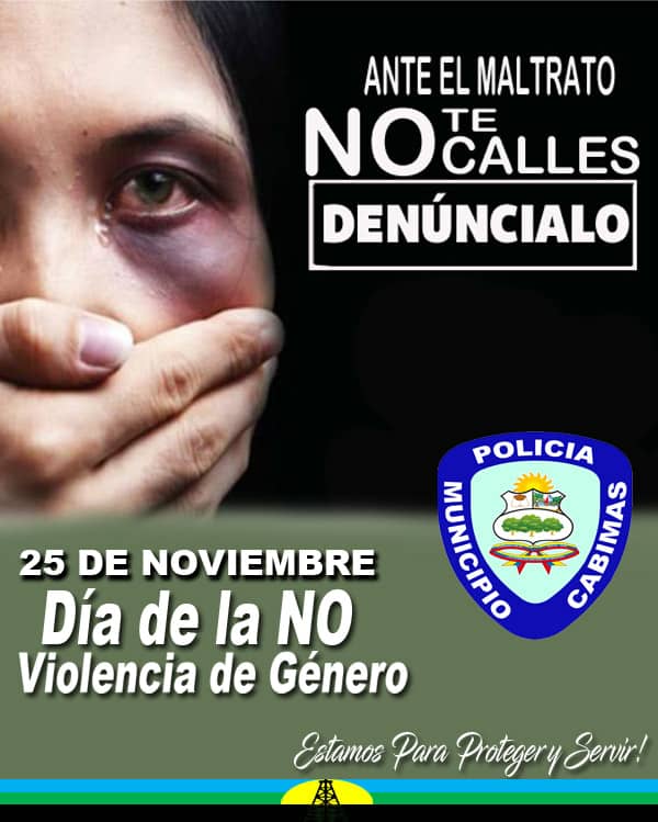 policiacabimas's tweet photo. Hoy #25Nov conmemoramos junto a la Mujer Cabimense el Día de la No Violencia de Género. MUJER, nuestra institución está para #Protegerte y #Servirte
👧👧🏽👧🏾👧🏿
#PorSiempreChávezYFidel
@NicolasMaduro
@ConCiliaFlores
@Visipol_MIJP
@gestionperfecta
@PedroDuarteAlc https://t.co/RvJSXpNOFh