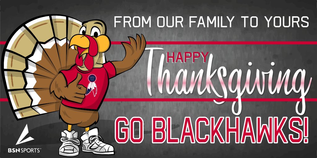 RobBieritz4's tweet photo. Wishing a Happy Thanksgiving to all Staff, Athletes and Families at West Aurora High School. @WAHSBlackhawks @BSNSPORTS_IL https://t.co/TCjUxEHBV4