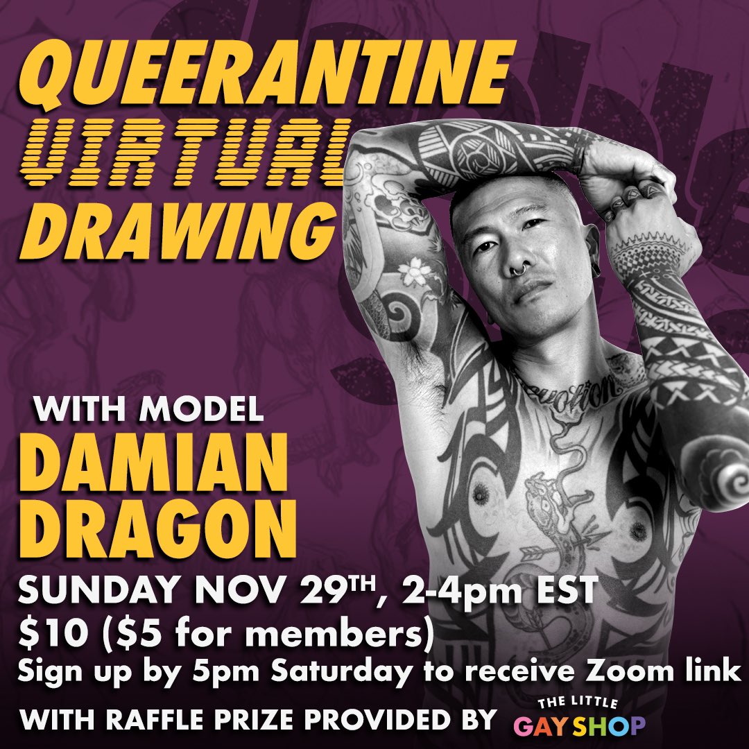 Draw @DamianXXXDragon with us this Sunday! 2-4pm eastern time Sign up details here: doableguys.com/new-events/fig…