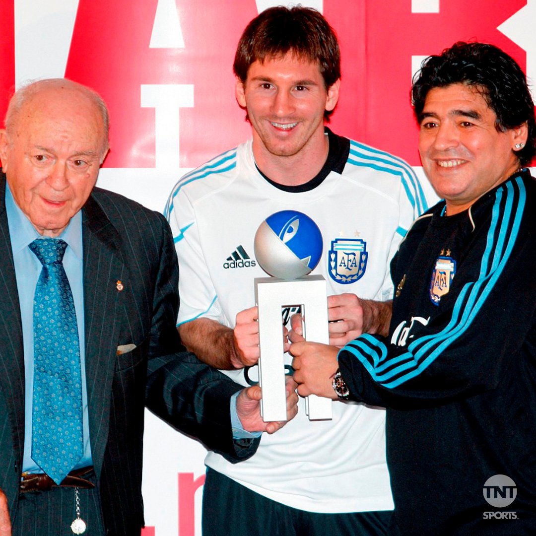 TNT Sports Argentina on Twitter "Alfredo Di Stéfano, Lionel Messi y