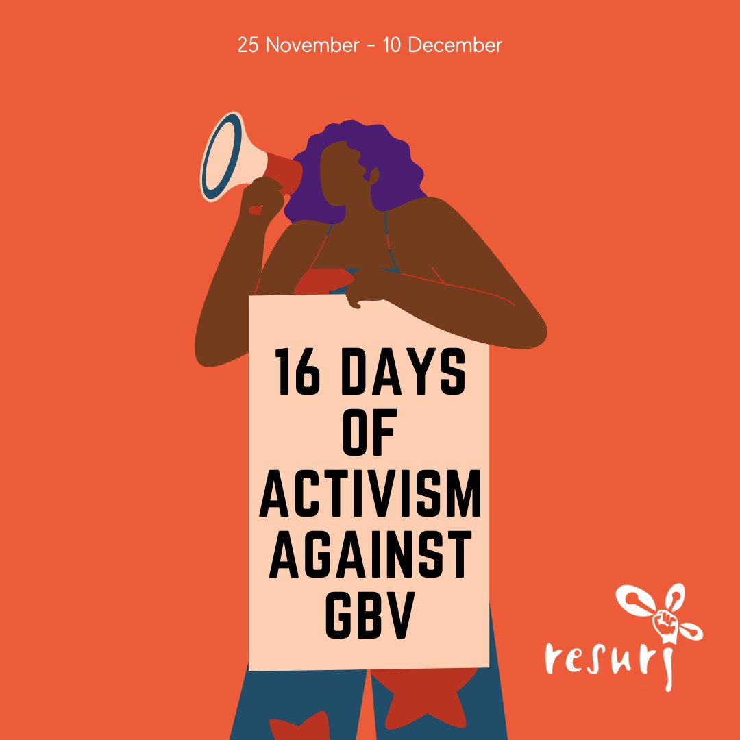RESURJ's tweet image. The fight to dismantle the systemic nature of gender-based violence #GBV &amp;amp; the ways in which govts, legal systems, police forces, &amp;amp; carceral systems all facilitate &amp;amp; reproduce this violence is far from over. Follow us these #16DaysOfActivism to engage in conversations around this