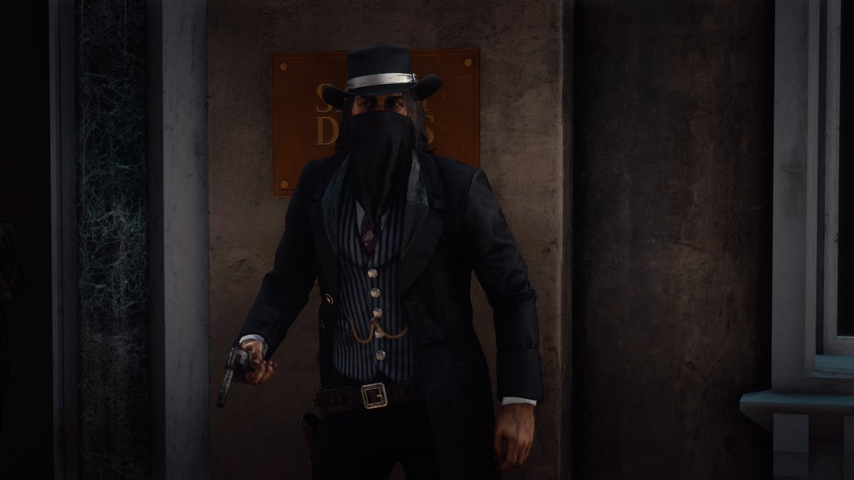 John at the Saint Dennis bank robbery. 
.
#RedDeadRedemption2 #RedDeadRedemption #JohnMarston