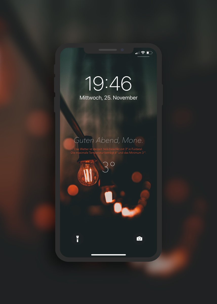 kleinmone's tweet image. Eric @thewaytozion has worked a lot on it .. thank you 🙌🏼
Today&apos;s look 💛

#ios14lockscreen #noJailbreak #ios143