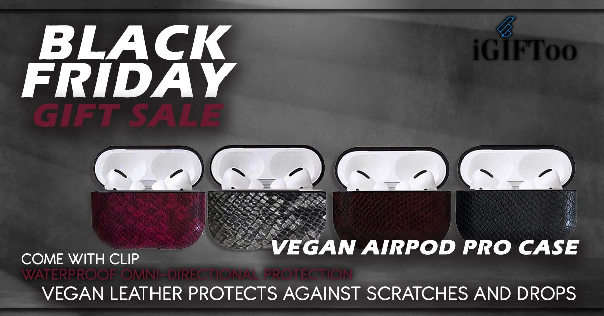 iGiftoo's tweet photo. Igiftoo Vegan Airpod Pro Case https://t.co/iQJc9pqrGl