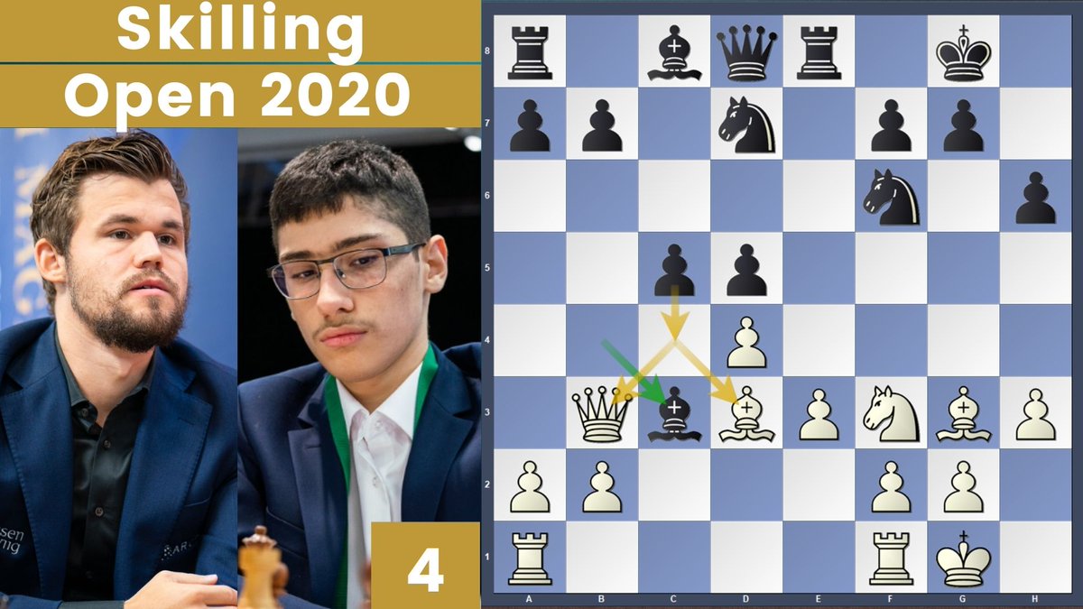 Chess with Gabriel (@chesswgabriel) on Twitter photo Skilling Open Day 1
Carlsen vs Firouzja | Queen's Gambit Declined
Watch: "A True Champion's Game!" youtu.be/k_tnDSB-4cc
Photos by
<a href="/LennartOotes/">Lennart Ootes</a>
#Chess #SkillingOpen #MagnusCarlsen #Firouzja Skilling Open Day 1
Carlsen vs Firouzja | Queen's Gambit Declined
Watch: "A True Champion's Game!" youtu.be/k_tnDSB-4cc
Photos by
<a href="/LennartOotes/">Lennart Ootes</a>
#Chess #SkillingOpen #MagnusCarlsen #Firouzja