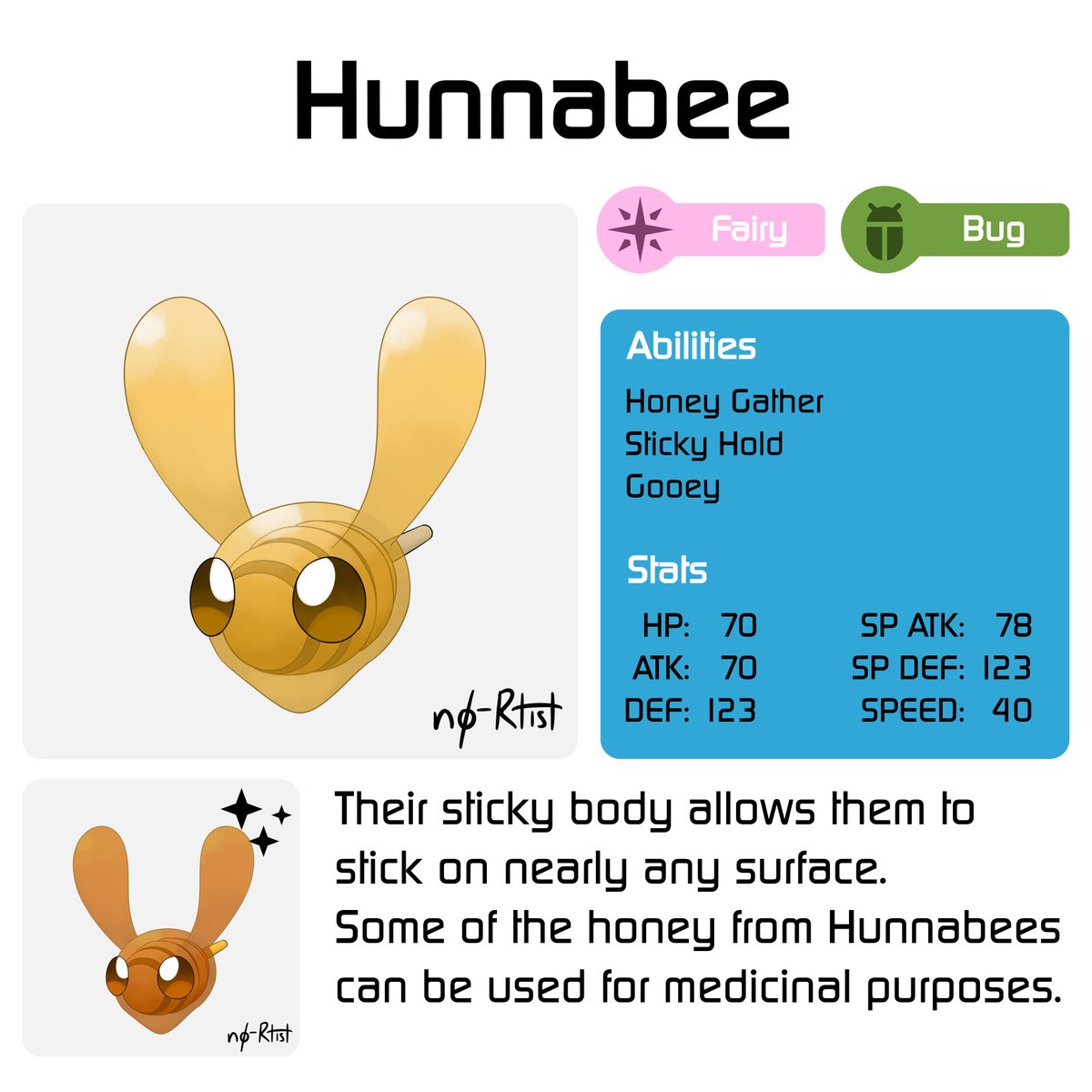 n0rtist's tweet photo. And now some #Bugsnax as #Pokemon
#crossover #fanart #artistsontwitter #Strabby #Bunger #Cheepoof #Hunnabee https://t.co/b3pHr5Go0i