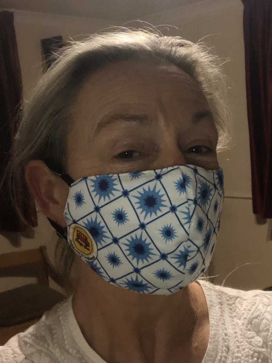 FelstedMagic's tweet image. New Felsted-Magic Bus face mask quality control report:
They wash well - no colour run - comfortable to wear - adjustable straps with no ‘pull’ on ears. This customer is very happy ⭐️⭐️⭐️⭐️⭐️