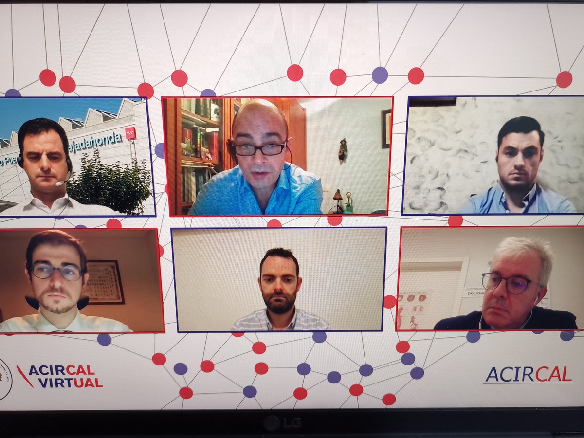 HaydeeCalvocg's tweet photo. Tarde interesante, entretenida y productiva! #ACIRCAL #Virtual2020
@mtolet11 @ramoncg84 @ManuelLpezCano1 @aecirujanos @AecPared https://t.co/AdbI6G2GTC