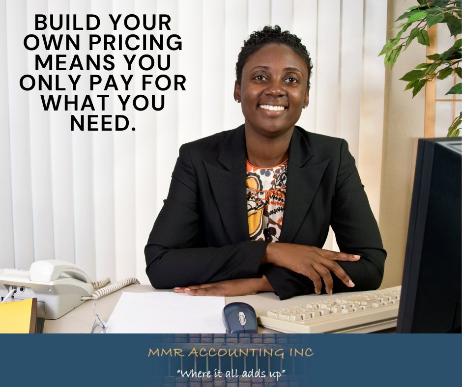 MMRAccounting's tweet photo. We strongly believe in only paying for what you need ... not what you don't. Our packages are built just for your needs.  https://t.co/HrVhDEBPcE https://t.co/lxOXGoqZQF
