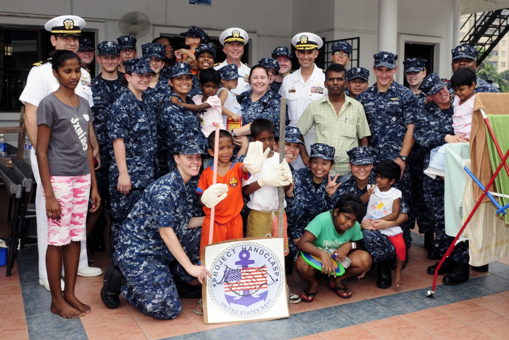 stennis74's tweet photo. USS John C. Stennis Sailors are always in the spirit of giving! Check out today’s #DidYouKnow fact as we inch closer to our 25th birthday! #25DaysofStennis #LookAhead #SetTheStandard https://t.co/KI3HDgclpp