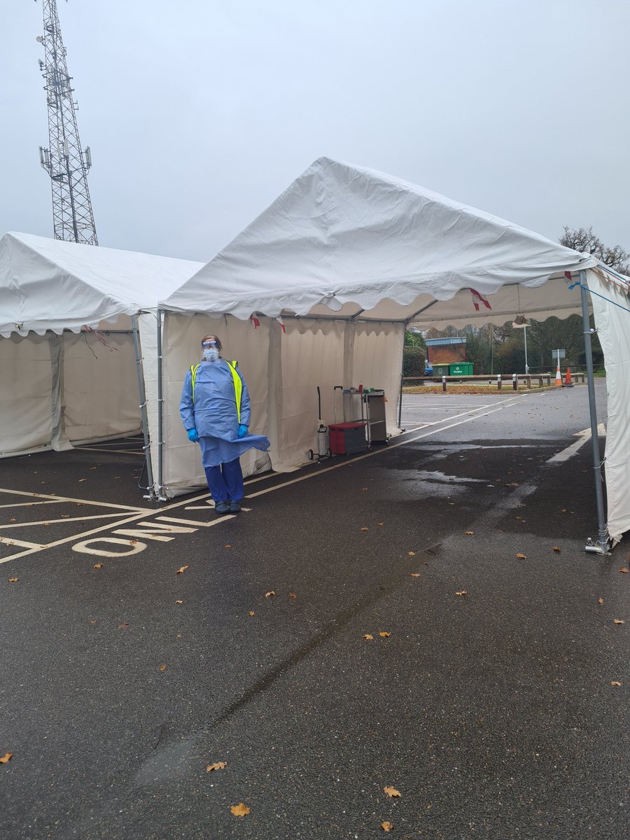 RI_NWAFT's tweet photo. Bit of a chilly Drive Through Spirometry &amp; swabbing clinic today but come wind, rain or shine we will continue to run this highly evaluated service for our patients. #drivethroughspirometry #respisbest  @ARTP_News https://t.co/woQ9AAopI9