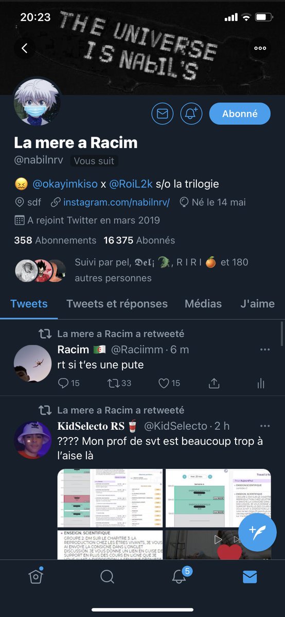 Raciimm's tweet photo. bon moi jvais désinstaller twitter ça commence a me clc https://t.co/9CnG8OYX8c