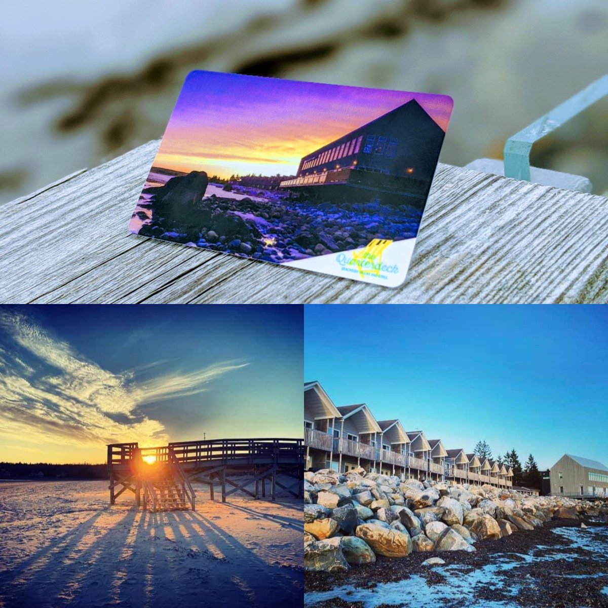 Christmas 🎄 is around the corner. A Quarterdeck Resort Gift Card would be the perfect gift for someone who just needs to get away from it all. Call to get yours today and we could mail it to you before Xmas. 1-800-565-1119