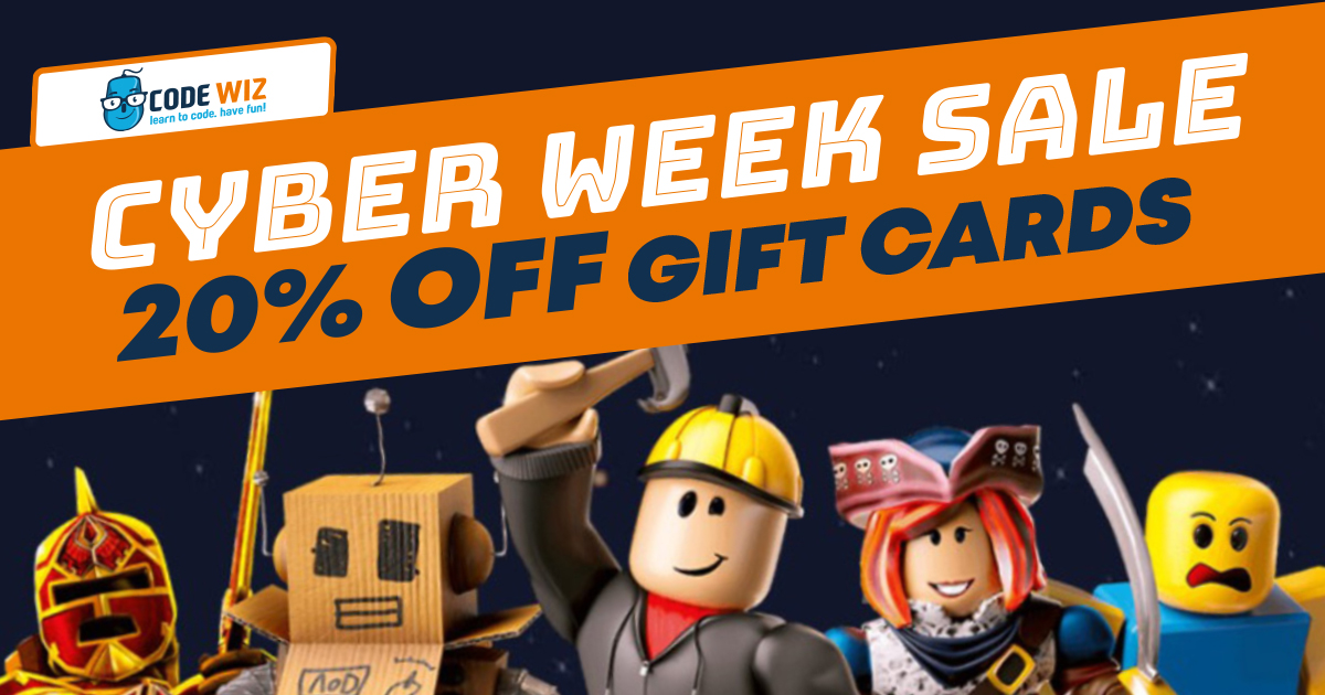 Get 20% off Roblox gift cards for Cyber Monday