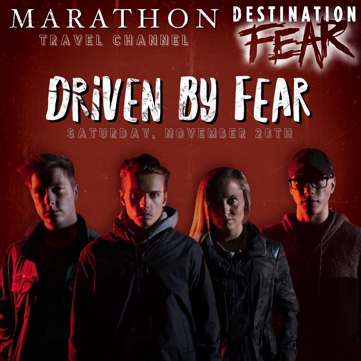 MadisonCummins0's tweet photo. Tune in this Saturday for a marathon of your favorite episodes!! 🔦
Who doesn’t love a good marathon anyway?
Check it out!
#DestinationFear
SAT. 28th | TRAVEL CHANNEL https://t.co/1xeg3ybiG0